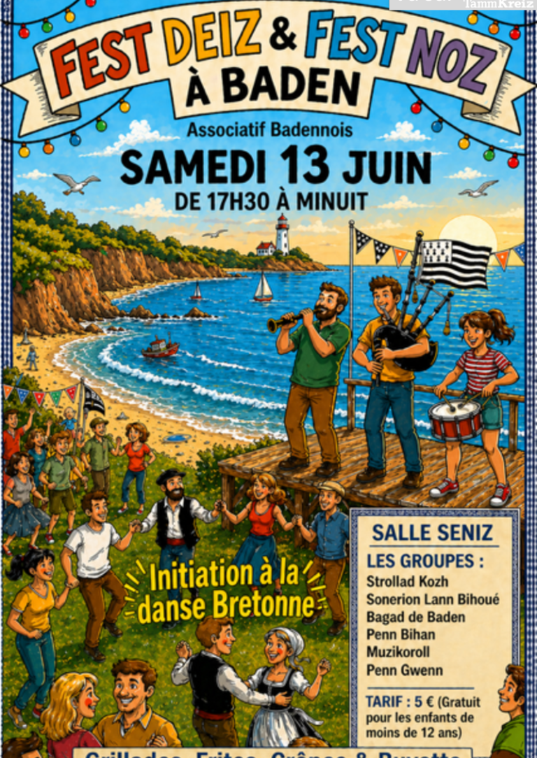 Le comité des fêtes de Baden a participé à la fête des sauveteurs de la SNSMA