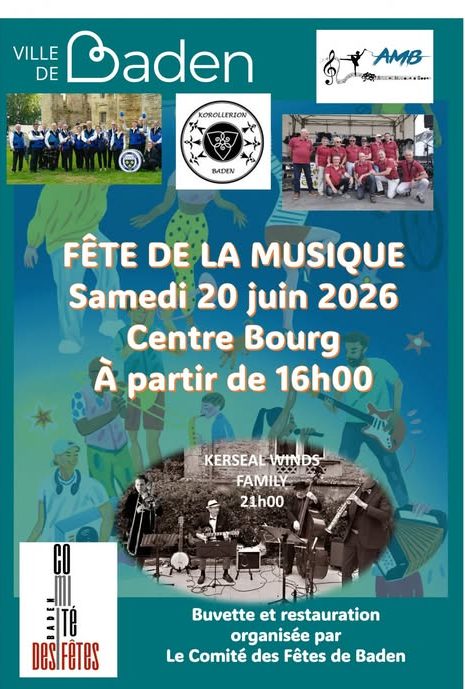 Fest-noz et Fest-Deiz à Baden le 13 juin