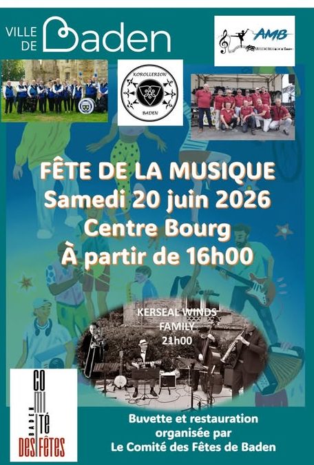 Affiche SNSM Baden - CDF Baden Le comité des fêtes de Baden a participé à la fête des sauveteurs de la SNSMA